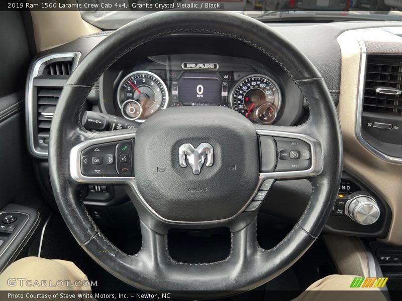  2019 1500 Laramie Crew Cab 4x4 Steering Wheel