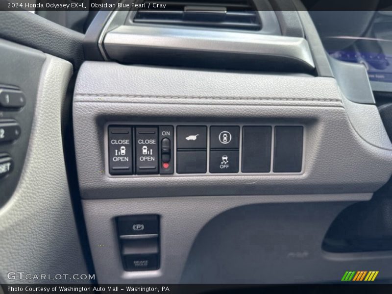 Controls of 2024 Odyssey EX-L
