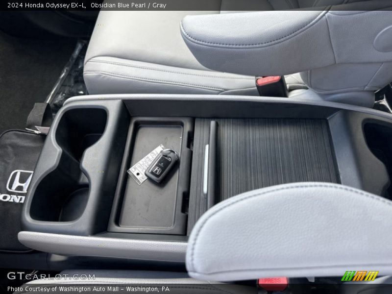 Obsidian Blue Pearl / Gray 2024 Honda Odyssey EX-L
