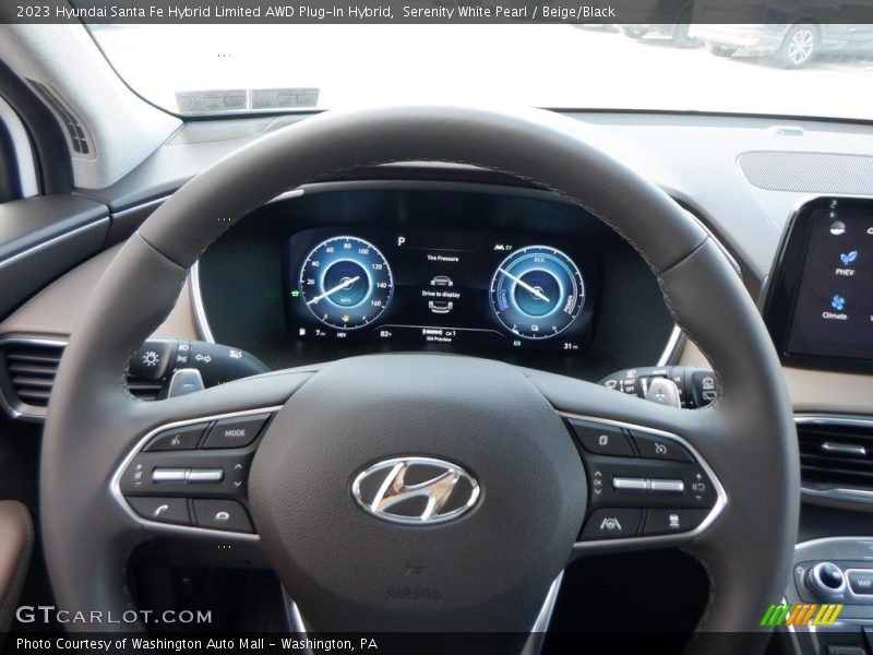  2023 Santa Fe Hybrid Limited AWD Plug-In Hybrid Steering Wheel