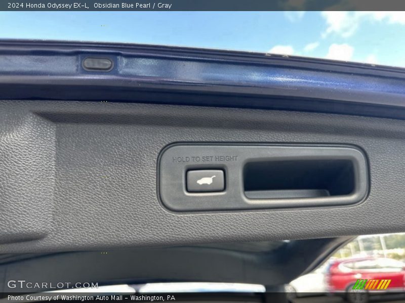 Obsidian Blue Pearl / Gray 2024 Honda Odyssey EX-L