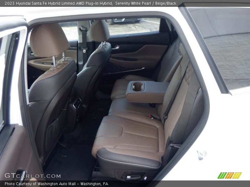 Rear Seat of 2023 Santa Fe Hybrid Limited AWD Plug-In Hybrid
