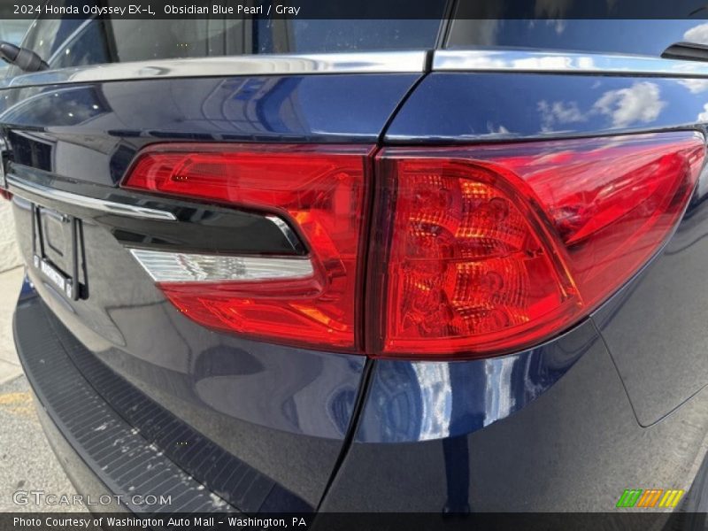 Obsidian Blue Pearl / Gray 2024 Honda Odyssey EX-L