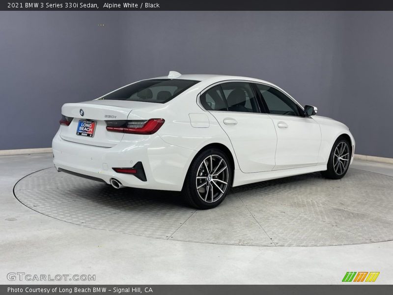 Alpine White / Black 2021 BMW 3 Series 330i Sedan