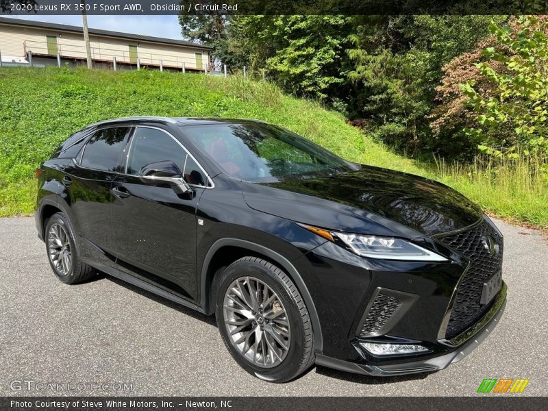 Front 3/4 View of 2020 RX 350 F Sport AWD