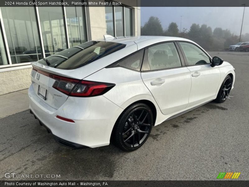  2024 Civic Sport Hatchback Platinum White Pearl