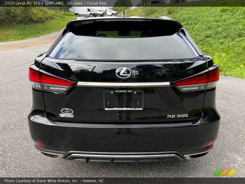  2020 RX 350 F Sport AWD Obsidian