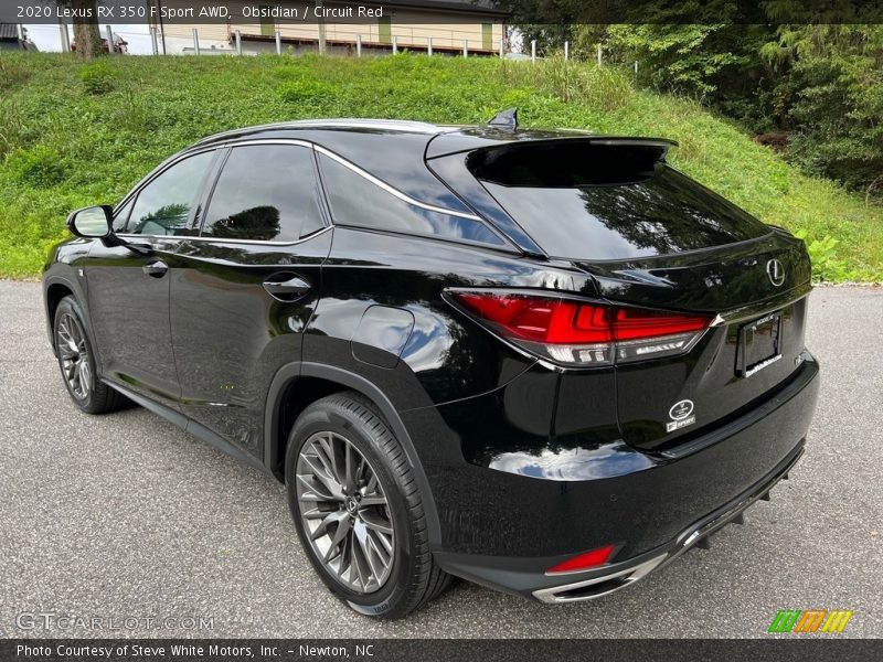  2020 RX 350 F Sport AWD Obsidian
