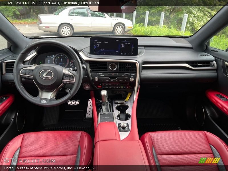 Circuit Red Interior - 2020 RX 350 F Sport AWD 