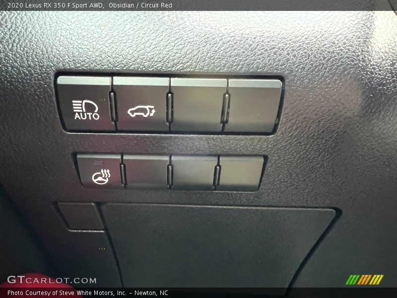 Controls of 2020 RX 350 F Sport AWD