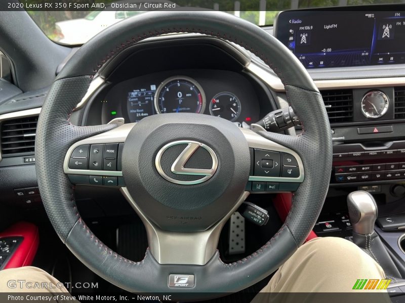  2020 RX 350 F Sport AWD Steering Wheel