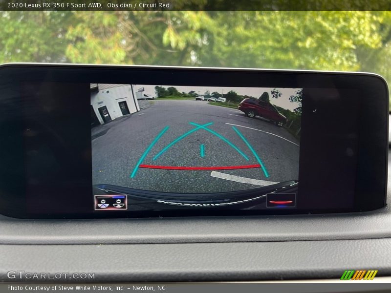 Controls of 2020 RX 350 F Sport AWD