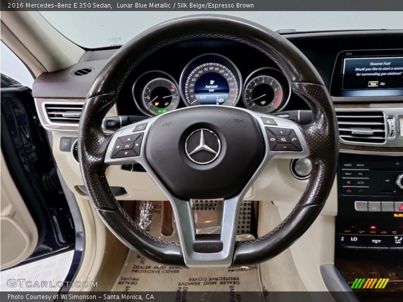  2016 E 350 Sedan Steering Wheel