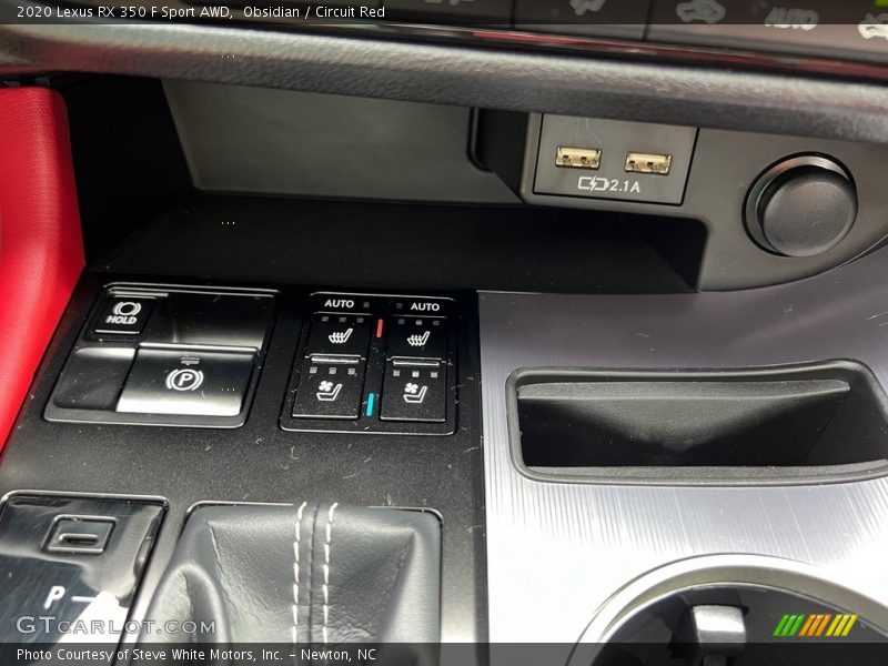 Controls of 2020 RX 350 F Sport AWD