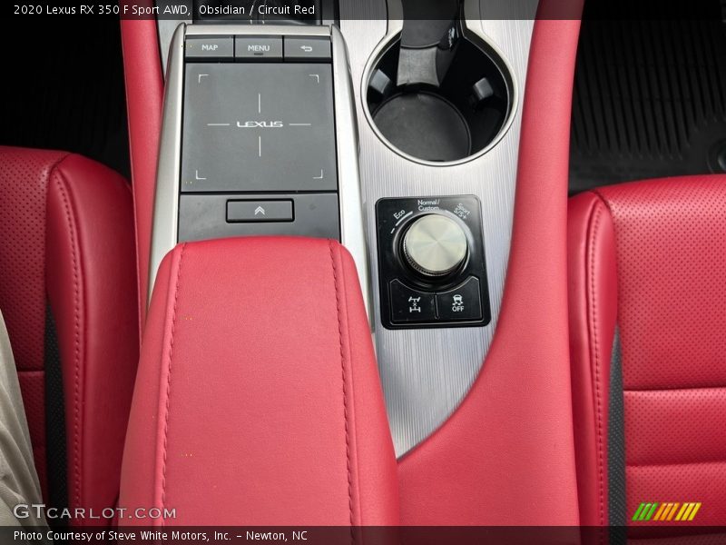 Controls of 2020 RX 350 F Sport AWD