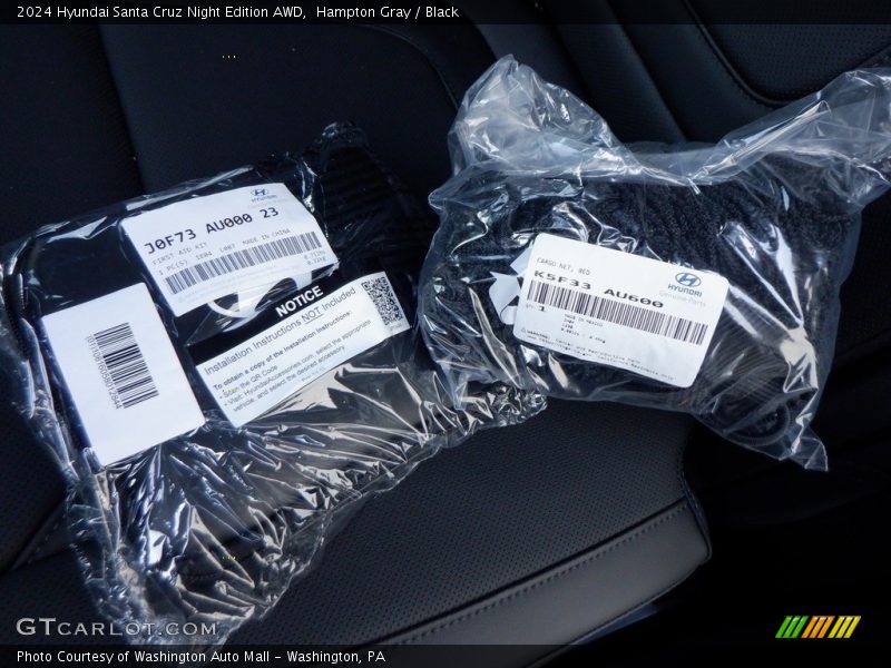 Hampton Gray / Black 2024 Hyundai Santa Cruz Night Edition AWD