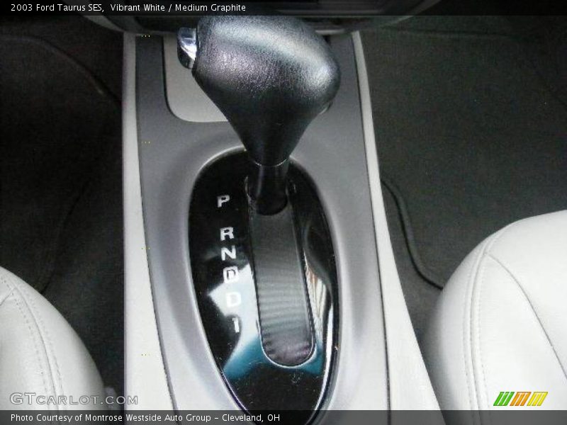 Vibrant White / Medium Graphite 2003 Ford Taurus SES