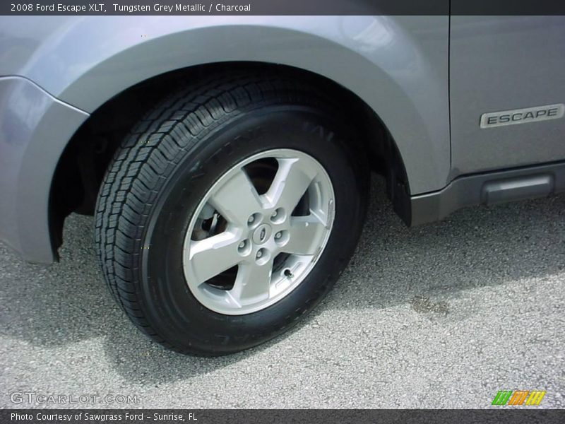 Tungsten Grey Metallic / Charcoal 2008 Ford Escape XLT