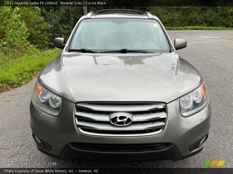 Mineral Gray / Cocoa Black 2012 Hyundai Santa Fe Limited