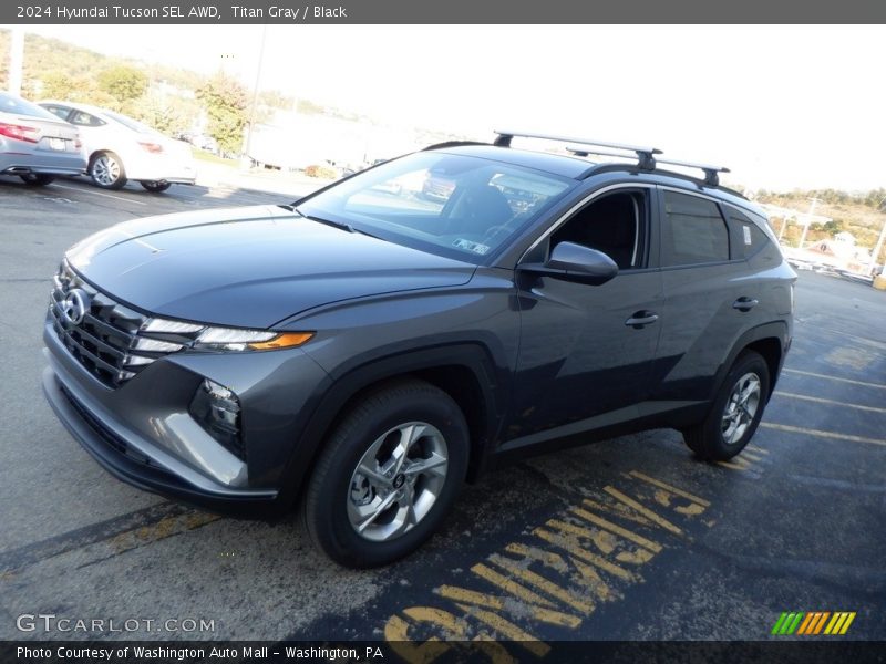 Titan Gray / Black 2024 Hyundai Tucson SEL AWD