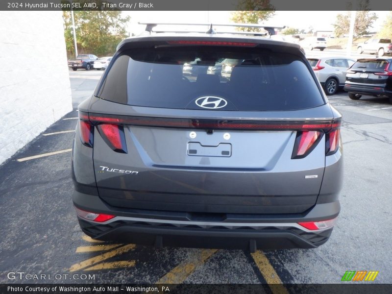 Titan Gray / Black 2024 Hyundai Tucson SEL AWD
