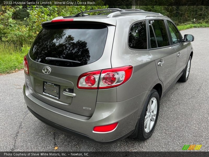 Mineral Gray / Cocoa Black 2012 Hyundai Santa Fe Limited