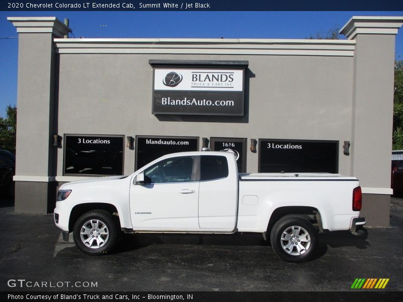 Summit White / Jet Black 2020 Chevrolet Colorado LT Extended Cab