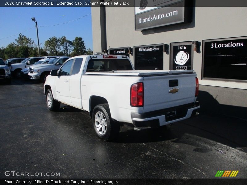 Summit White / Jet Black 2020 Chevrolet Colorado LT Extended Cab