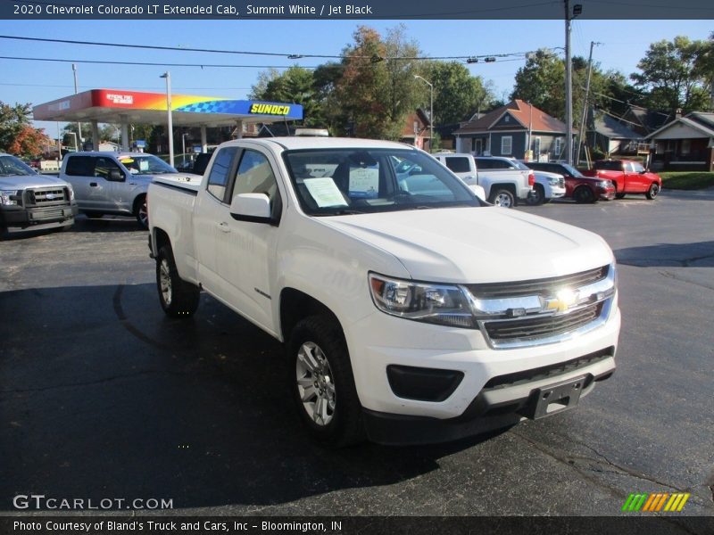 Summit White / Jet Black 2020 Chevrolet Colorado LT Extended Cab