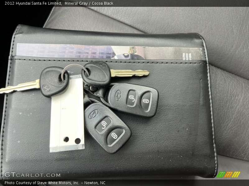 Keys of 2012 Santa Fe Limited