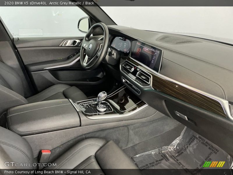 Arctic Grey Metallic / Black 2020 BMW X5 sDrive40i
