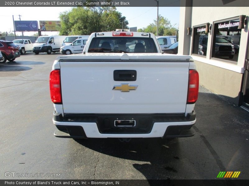Summit White / Jet Black 2020 Chevrolet Colorado LT Extended Cab
