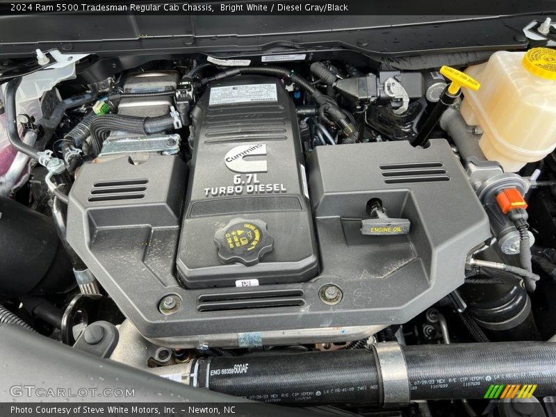  2024 5500 Tradesman Regular Cab Chassis Engine - 6.7 Liter OHV 24-Valve Cummins Turbo-Diesel Inline 6 Cylinder
