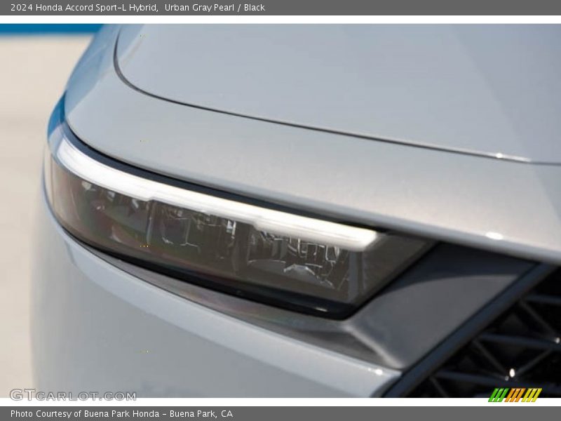 Urban Gray Pearl / Black 2024 Honda Accord Sport-L Hybrid