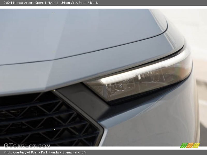 Urban Gray Pearl / Black 2024 Honda Accord Sport-L Hybrid