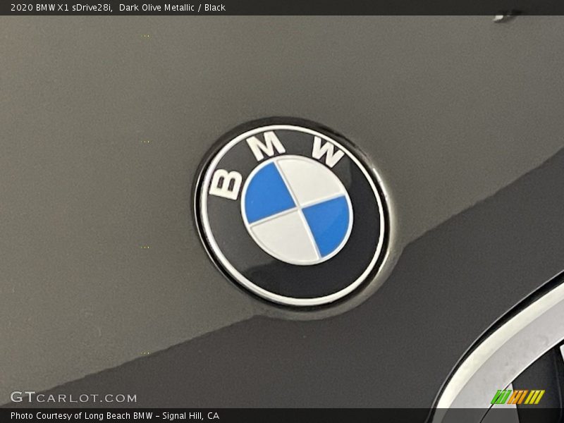 Dark Olive Metallic / Black 2020 BMW X1 sDrive28i