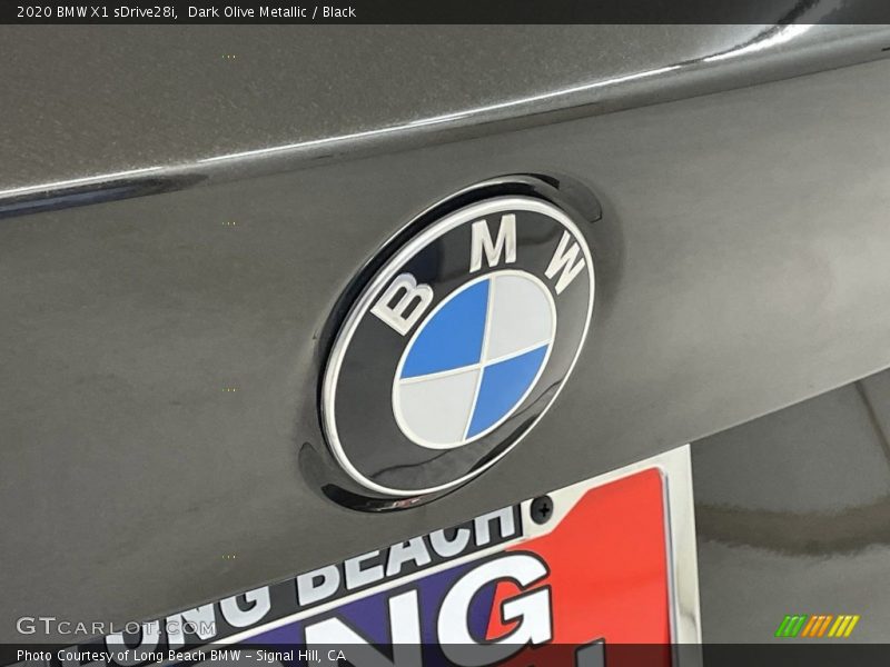 Dark Olive Metallic / Black 2020 BMW X1 sDrive28i