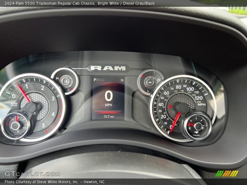  2024 5500 Tradesman Regular Cab Chassis Tradesman Regular Cab Chassis Gauges