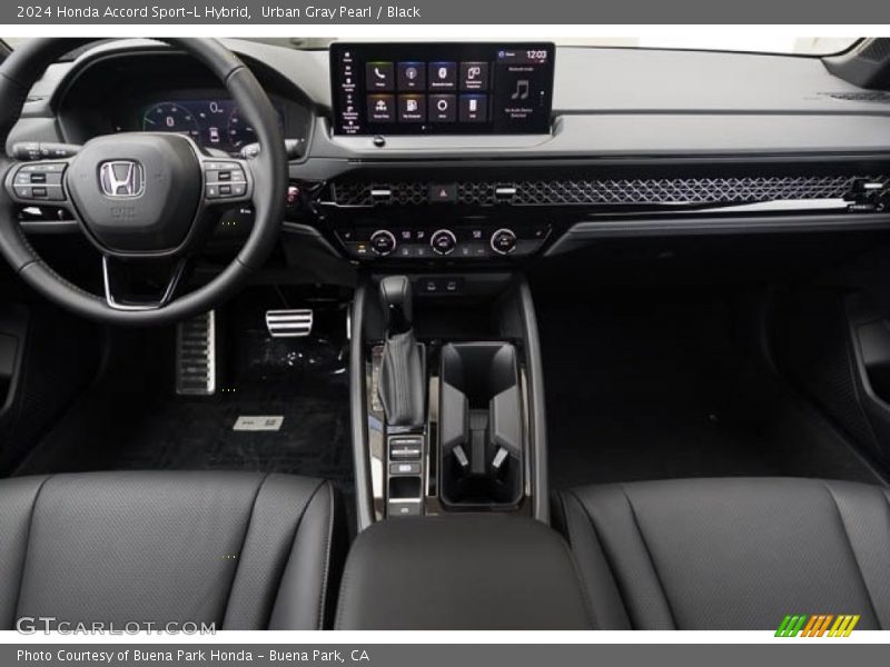  2024 Accord Sport-L Hybrid Black Interior