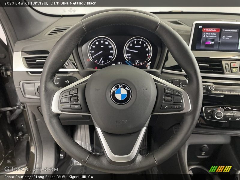 Dark Olive Metallic / Black 2020 BMW X1 sDrive28i