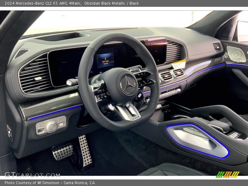 Dashboard of 2024 GLS 63 AMG 4Matic