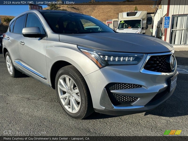 Lunar Silver Metallic / Ebony 2019 Acura RDX FWD