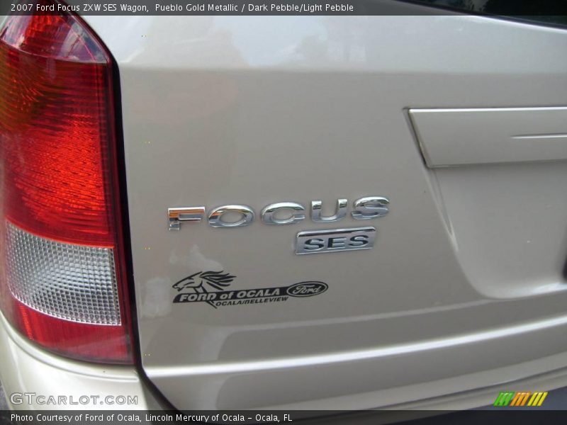 Pueblo Gold Metallic / Dark Pebble/Light Pebble 2007 Ford Focus ZXW SES Wagon
