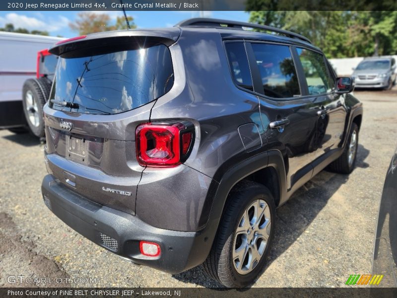 Granite Crystal Metallic / Black 2020 Jeep Renegade Limited 4x4