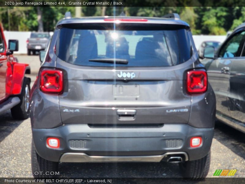 Granite Crystal Metallic / Black 2020 Jeep Renegade Limited 4x4