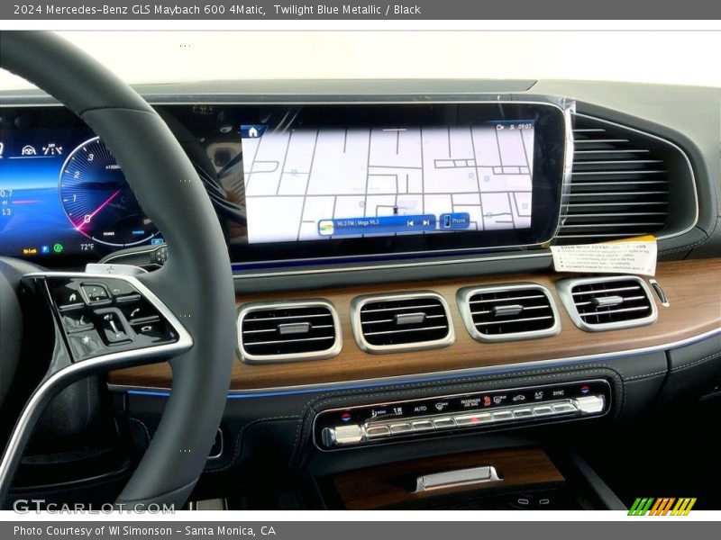 Navigation of 2024 GLS Maybach 600 4Matic