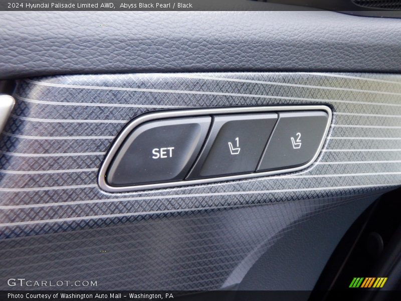 Controls of 2024 Palisade Limited AWD