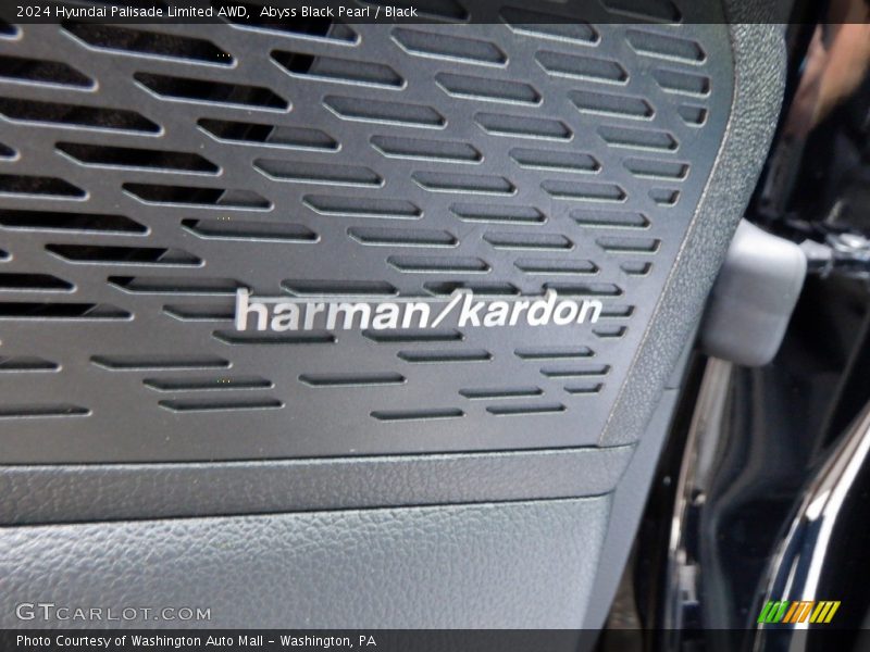 Audio System of 2024 Palisade Limited AWD