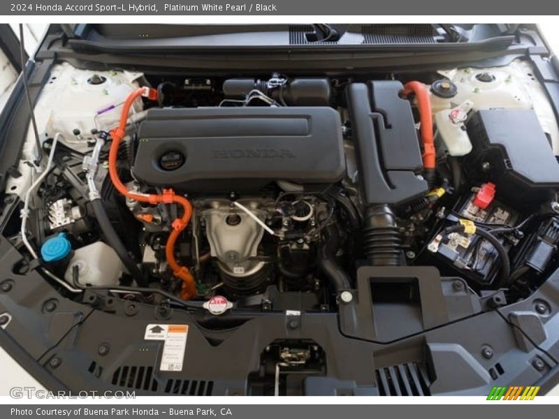 2024 Accord Sport-L Hybrid Engine - 2.0 Liter DOHC 16-Valve VTC 4 Cylinder Gasoline/Electric Hybrid
