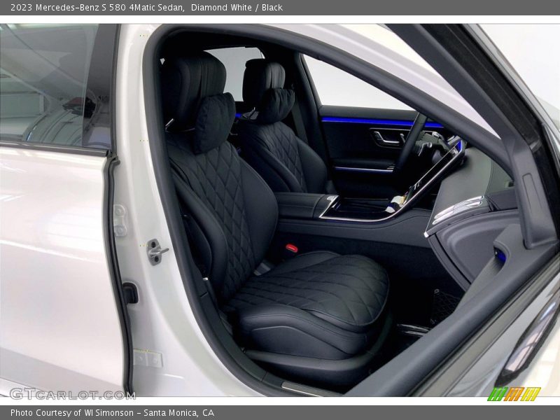 Front Seat of 2023 S 580 4Matic Sedan